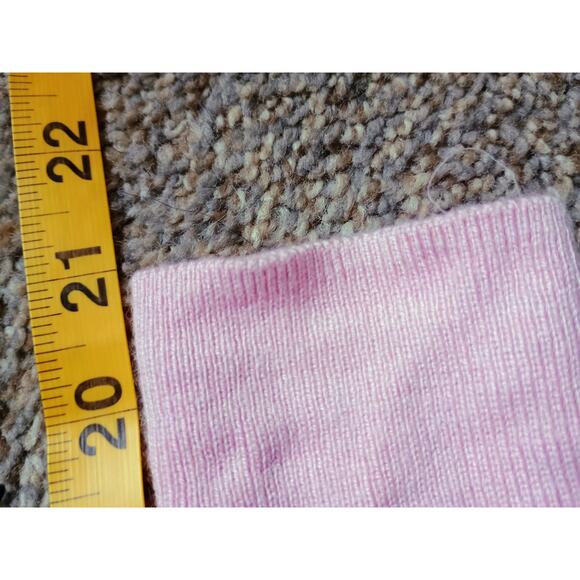 Leith Rib Wrap Sweater pink ballet Core coquette girl romantical pilates casual - Picture 10 of 12